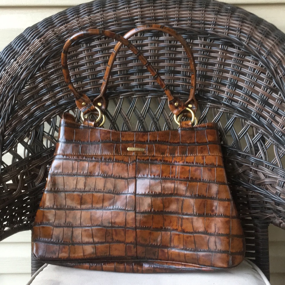 Charlie Lapson Brown Handbag - Picture 3 of 8
